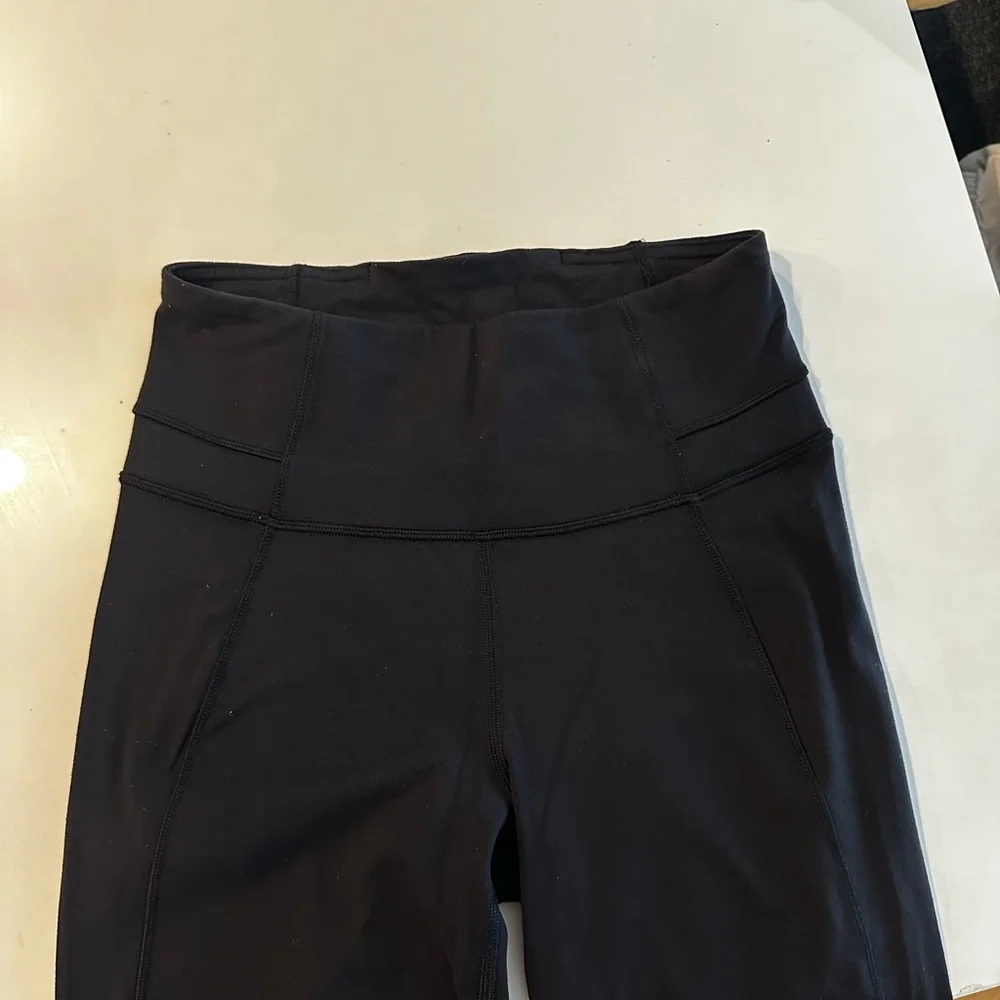 Lululemon Black Groove Pant Flare - Picture 4 of 5